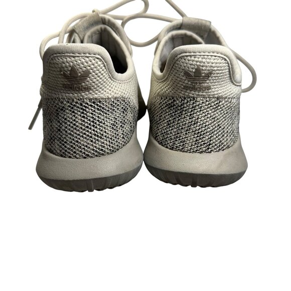 Adidas Tubular Beige/Gray Knit Running Shoes Size Mens 4.5 Ladies 6.5 Athletic - Picture 5 of 14